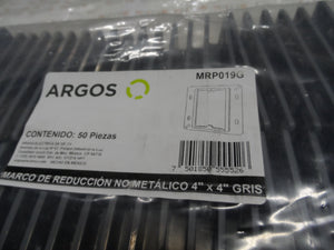 MARCO DE REDUCCION NO METALICO DE 4" X 4" ARGOS #MRP019G