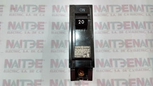 PASTILLA TERMO. GENERAL Y ELECTRIC THQL1120 DE 20 AMP. 1 P. 120 V COLOR NEGRO