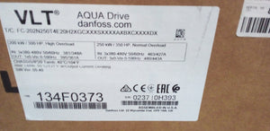 VARIADOR DE VELOCIDAD DANFOSS 134F0373 AQUA DRIVE DE 350 HP 380/480 VAC. BASTIDOR D4H