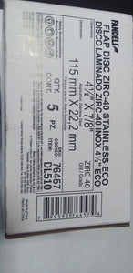 DISCO LAMINADO FANDELI DE 4 1/2 GRADO 60, SKU 72953, #DL-502