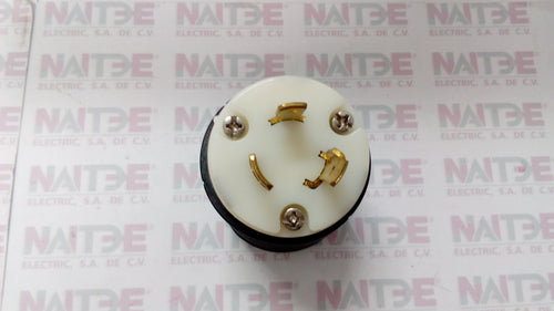 CLAVIJA LEGRAND L520-P, 20A, 125V, 2P, 3W, NEMA L5-20P. ( BRYANT 70520-NP )