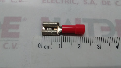 TERMINAL HEMBRA ROJA TCA141 HPR .250 CAL 22-16 ( #AE51231 )