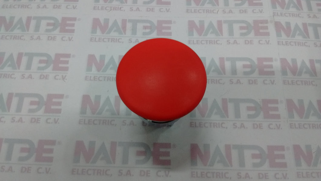 BOTON HONGO MOMENTANEOTELEMECANIQUE  ZB4BC4 HARMONY COLOR ROJO