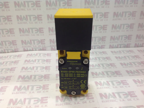 SENSOR  INDUCTIVO TURCK  Ni20-CP40-FZ3X2 ,AC 20 20-250, DC 10-300 VDC, NC/NO, DISTANCIA CONMUTACION 20MM