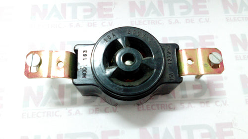 CONTACTO DE SEGURIDAD ROYER 163  3P 15A 127V 10A250V COLOR NEGRO
