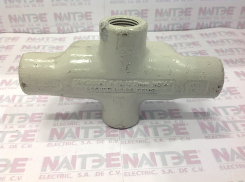 CONDULET CROUSE HINDS DE 1/2