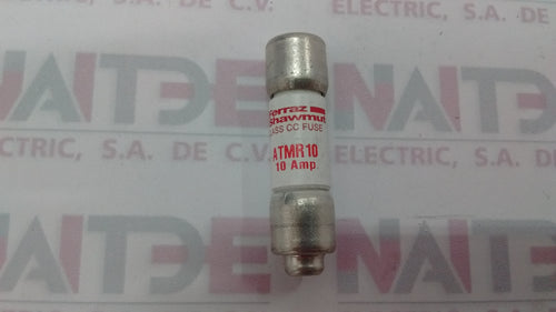 FUSIBLE FERRAZ ATM10R, 10 AMP 600 V C/RET