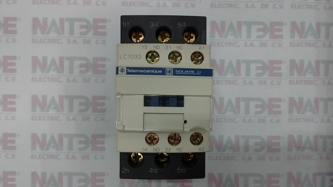 CONTACTOR TRIPOLAR TELEMECANIQUE LC1D32 440 V