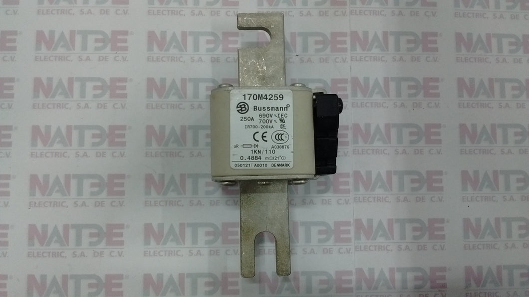 FUSIBLE BUSSMANN 170M4259, 250 A  700 V