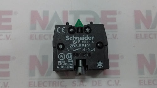 BLOCK DE CONTACTO TELEMECANIQUE ZB2BE101 NO