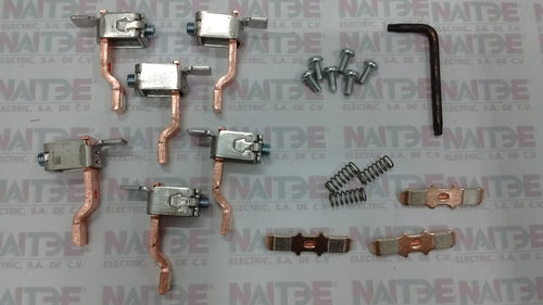 JGO DE CONTACTOS ABB  TIPO ZL110 P/CONTACTOR A110. CAT.1SFN164503R1000