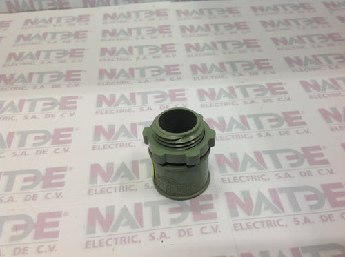 CONECTOR CONDUIT DE PVC VERDE  1/2 (13 MM ) SERVICIO PESADO