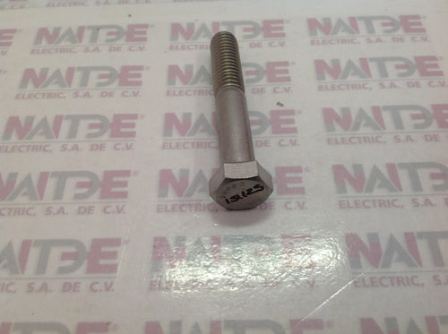 TORNILLO DE ACERO INOXIDABLE DE 1/2 X 3 PULG