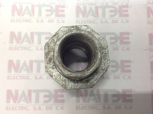 TUERCA UNION GALVANIZADA DE 3/4 PULG
