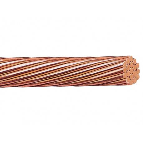 CABLE DE COBRE DESNUDO CAL 3/0 ( 1.29 MT/KG )