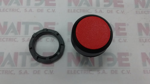 BOTON PULSADOR MODULAR NO ILUMINADO ROJO ABB MP1-10R MOMENTANEO DE22 MM. CAT.1SFA611100R1001