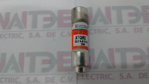 FUSIBLE FERRAZ ATQ2R, 2 AMP 600 V C/RET ( FNQ-R-2 BUSSMANN / KLDR002 LITTELFUSE )