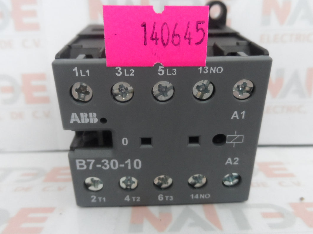 MINI CONTACTOR TRIPOLAR ABB GJL1311001R8104  B7-30-10-84  110-127V 1NO