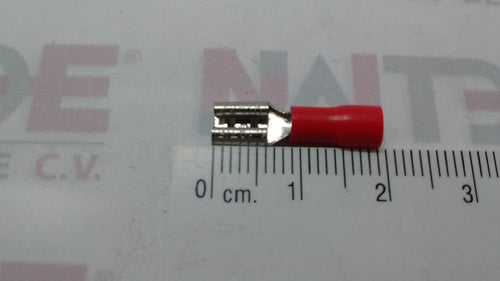 TERMINAL HEMBRA ROJA TCA143 HPR .187 CAL 22-16 ( #AE55125 )