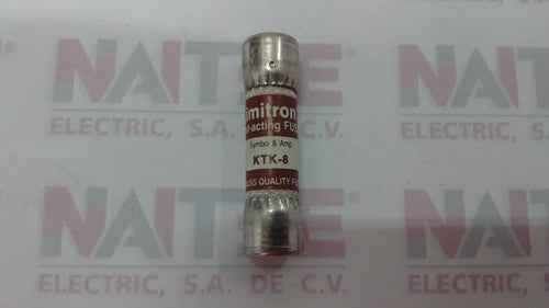 FUSIBLE FERRAZ ATM8, 8 AMP 600 V ( A6Y )