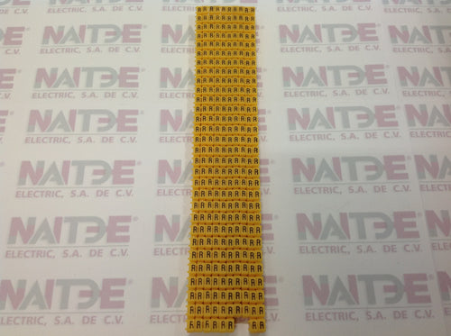 SEÑALADORES P/CABLE CAB 3 LEGRAND CAT 383-47 DE 1.5 A 2.5 MM LETRA 