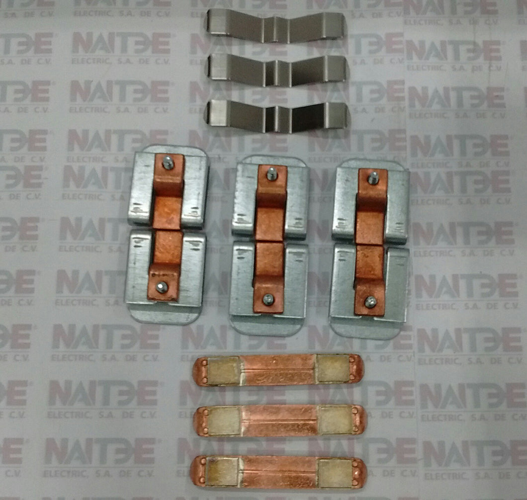 JGO DE CONTACTOS ABB  TIPO ZL210 P/CONTACTOR A210. CAT.1SFN165103R1000