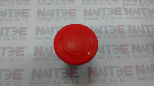 BOTON HONGO 1/2 VUELTA TELEMECANIQUE ZB4BS54 HARMONY COLOR ROJO