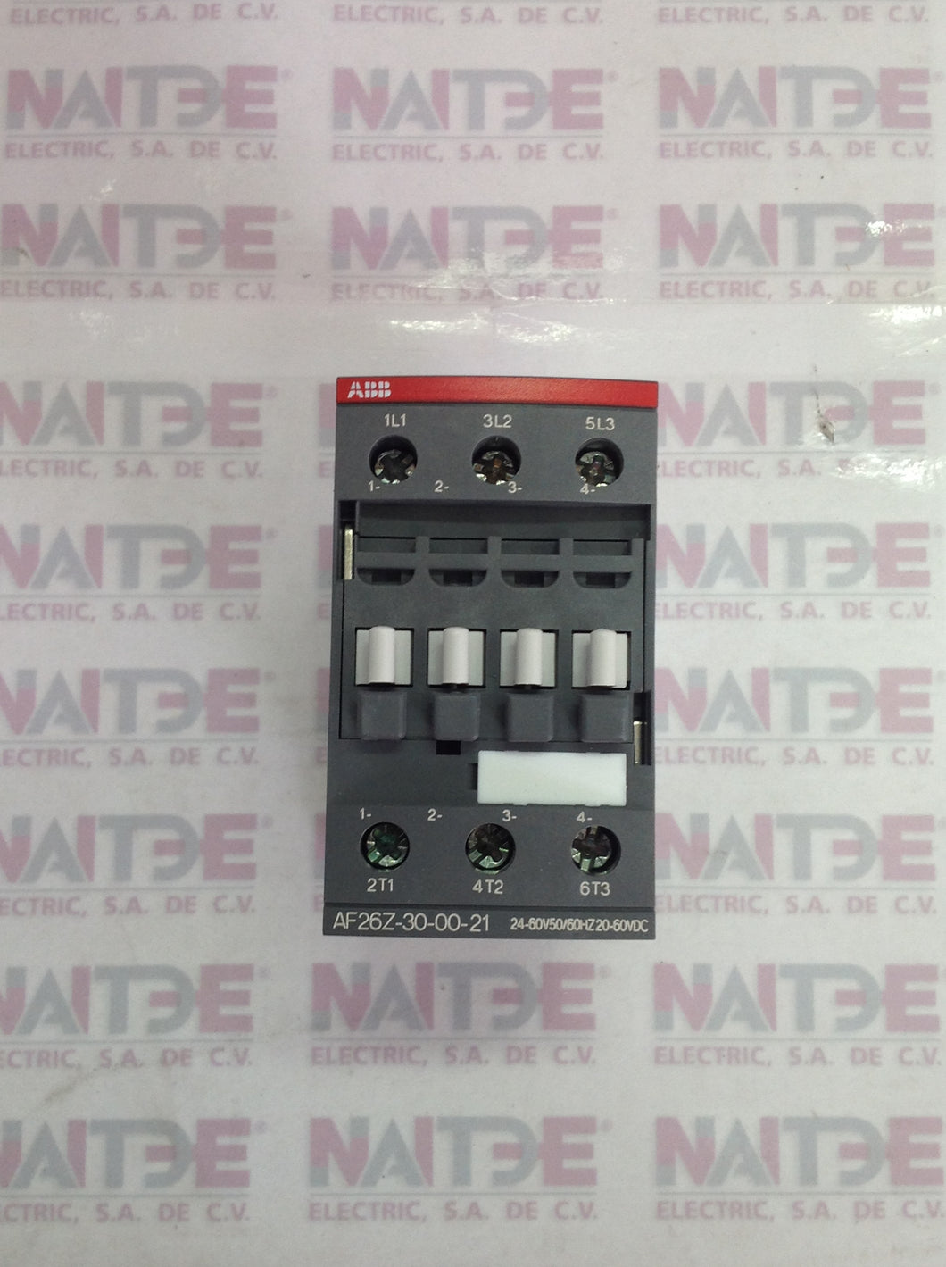 CONTACTOR TRIPOLAR ABB AF26Z-30-00 BOBINA 24-60 VCA, 20-60 VCD. CAT. 1SBL236001R2100