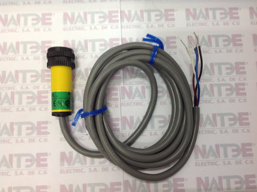 SENSOR FOTOELECTRICO BANNER  S18SP6D ( 29410 ) M18 10-30 VDC PNP DS 100MM 4 HILOS C/CABLE