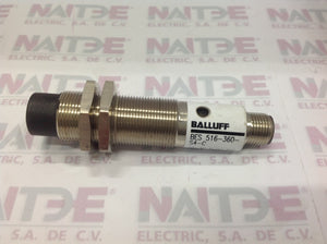 SENSOR INDUCTIVO BALLUFF  BES-M12-MI-PSC20B-BV05 M12 12-30 VDC PNP DS 2MM RAZANTE 3 HILOS C/CABLE.