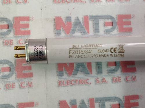 TUBO FLUORESENTE DE 28 WATTS GENERAL ELECTRIC No.46706 F28T5 4100 ( HAVELLS P000805 )