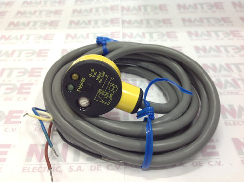 SENSOR FOTOELECTRICO BANNER T18SP6D ( 34629 ) 10-30 VDC PNP DS 500MM 3 HILOS C/CABLE