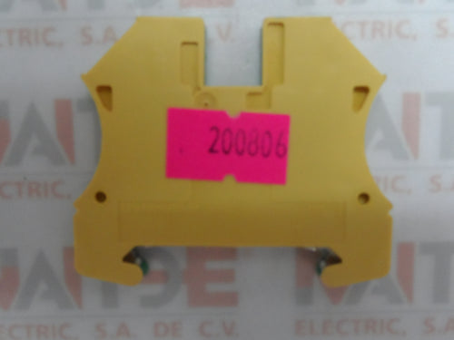 CLEMA PARA TIERRA WEIDMULLER 1010100000  WPE 4  AWG 26 / 10