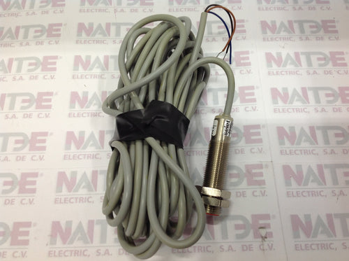 SENSOR CAPACITIVO SELET BG12/2NFAML  M12 10-30 VDC NPN DS 500MM RAZANTE 3HILOS C/CABLE