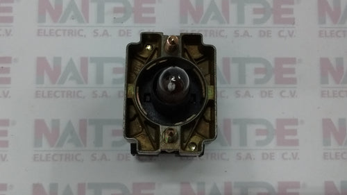 BLOCK Y BASE PARA LAMPARA PILOTO TELEMECANIQUE ZB2 BW031 -NA- 110 V