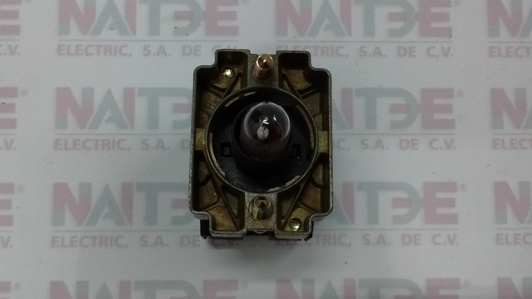 BLOCK Y BASE PARA LAMPARA PILOTO TELEMECANIQUE ZB2 BW031 -NA- 110 V