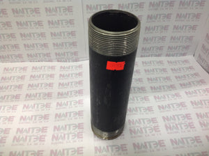 NIPLE NEGRO DE 2 PULG  X 8 PULG CED.40.