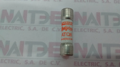 FUSIBLE FERRAZ ATQ8, 8 AMP 500 V