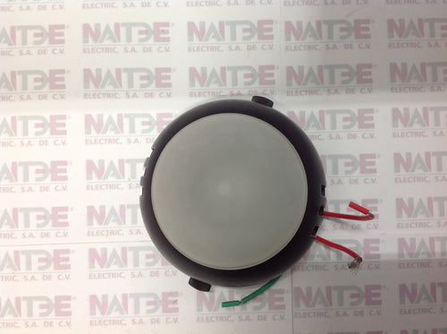 FOCO DE HALOGENO TIPO CANOPE MEDIA ESFERA BLANCO TRANS ELECT YS-118 127V  50 W