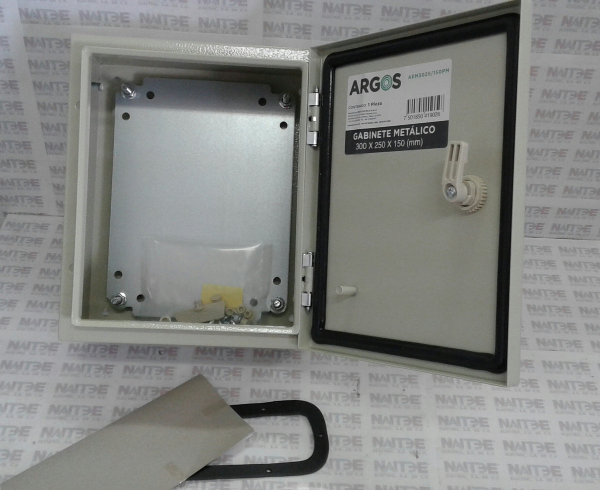 GABINETE ARGOS #AEM3025/150PM 300 X 250 X 150 – NAITDE ELECTRIC