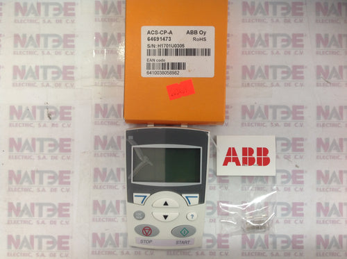 PANEL DE CONTROL ASISTIDO ABB ACS-CP-A  CAT.64691473  ACS355/550