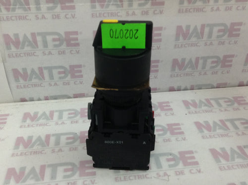 SELECTOR ALLEN-BRADLEY 800E-XO1 DE 2 POS  SIN/RETENCION 2NC-2NO