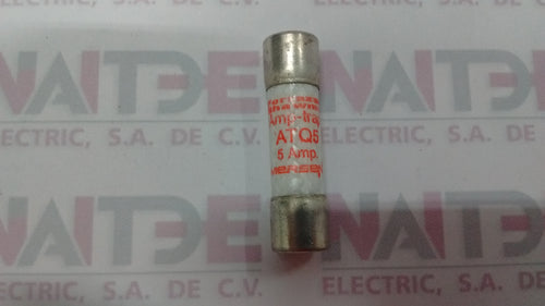 FUSIBLE FERRAZ ATQ5, 5 AMP 500 V