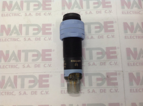 SENSOR RETROREF. BALLUFF BOS-S51-PA5-A00-PK M18 10-30 VDC NPN O PNP DS 300MM 4 HILOS C/CONECTOR  M12