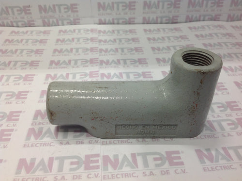 CONDULET CROUSE-HINDS SERIE PESADA  LB-17 DE 1/2