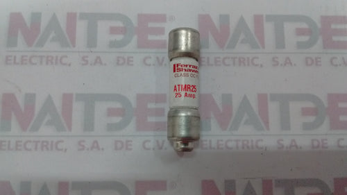 FUSIBLE FERRAZ ATM25R 25 AMP 600 V C/RET