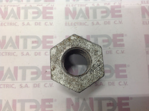 REDUCCION BUSHING GALVANIZADA DE 1 PULG A 1/2 PULG
