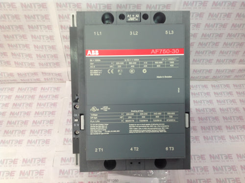 CONTACTOR ABB  AF750-30-11 BOBINA 100-250 V CA/CD. CAT.1SFL637001R7011