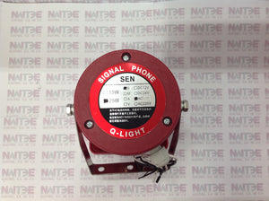 SIRENA Q-LIGHT SEN-25-WS DE 5 TONOS COLOR ROJO, 127V