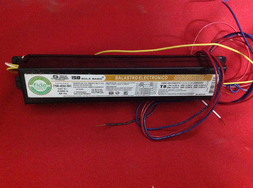 BALASTRA ELECTRONICA 4 X 32 W 127 V SB 758-432-SC